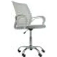 Cadeira de Escritório Secretaria Diretor Roma Ergonômica - Branca - 1