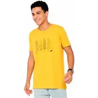 CAMISETA AD FASHION ESTAMPADA MOSTARDA - 1