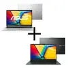 Notebook ASUS Vivobook 15 M1502YA-NJ613 Cool Silver + Notebook ASUS Vivobook Go 15 E1504FA-NJ1288 Mixed Black - 1