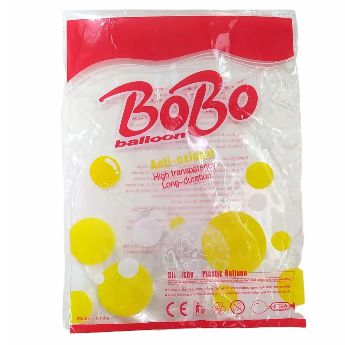 Kit 50 Balões Bubble Transparente 18 Pol 45cm Bolha Cristal Decoração