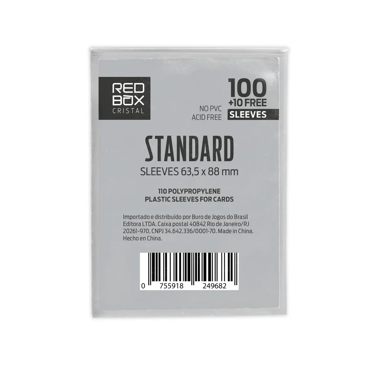 Buró, Sleeve Cristal: Standard 63,5x88mm - 1