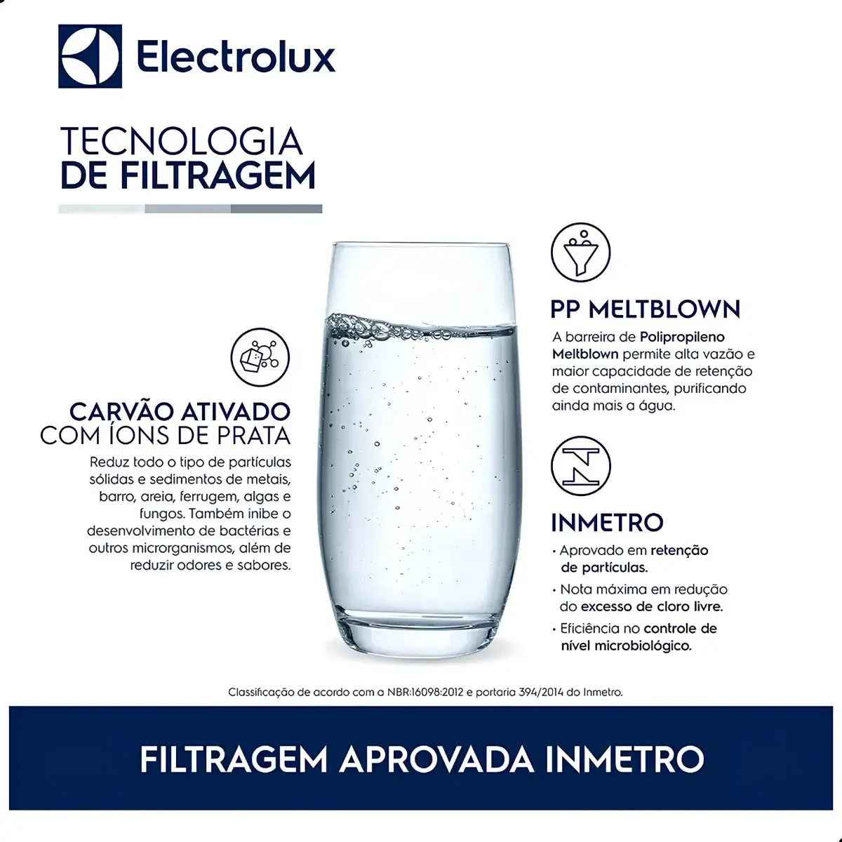 Kit 2 Refil De Água Acqua Pure Electrolux Pe12a Pe12b Pe12g PC01X, Cor Marrom-claro thumbnail 8