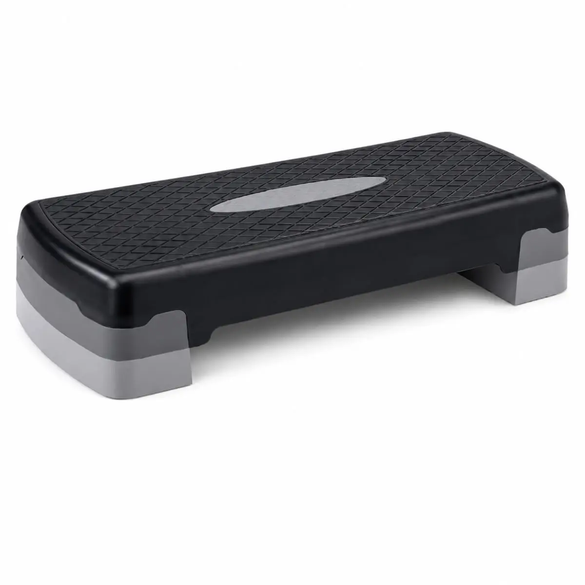 Step De Treino Premium com 2 Andares Ajustável Plataforma Antiderrapante Resistente Versátil Durável Ideal Para Treino Funcional Aeróbica Fitness Cardio Casa Academia