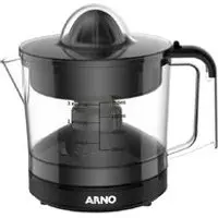 Espremedor de Frutas Arno Suco Express 40W e 750ml de Capacidade Preto CP31
