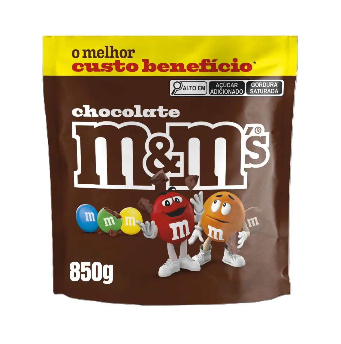 Chocolate M&M'S Ao Leite 850g