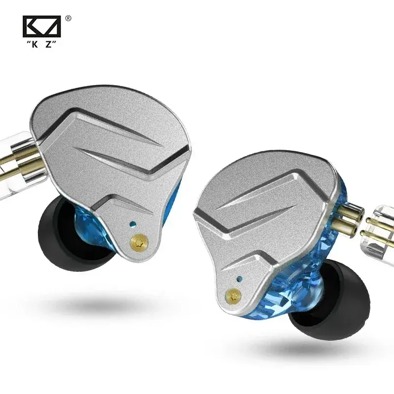 Kz zsn pro fones de ouvido híbrido dinâmico driver alta fidelidade graves no monitor fones cabo destacável com cancelamento ruído fone - 1