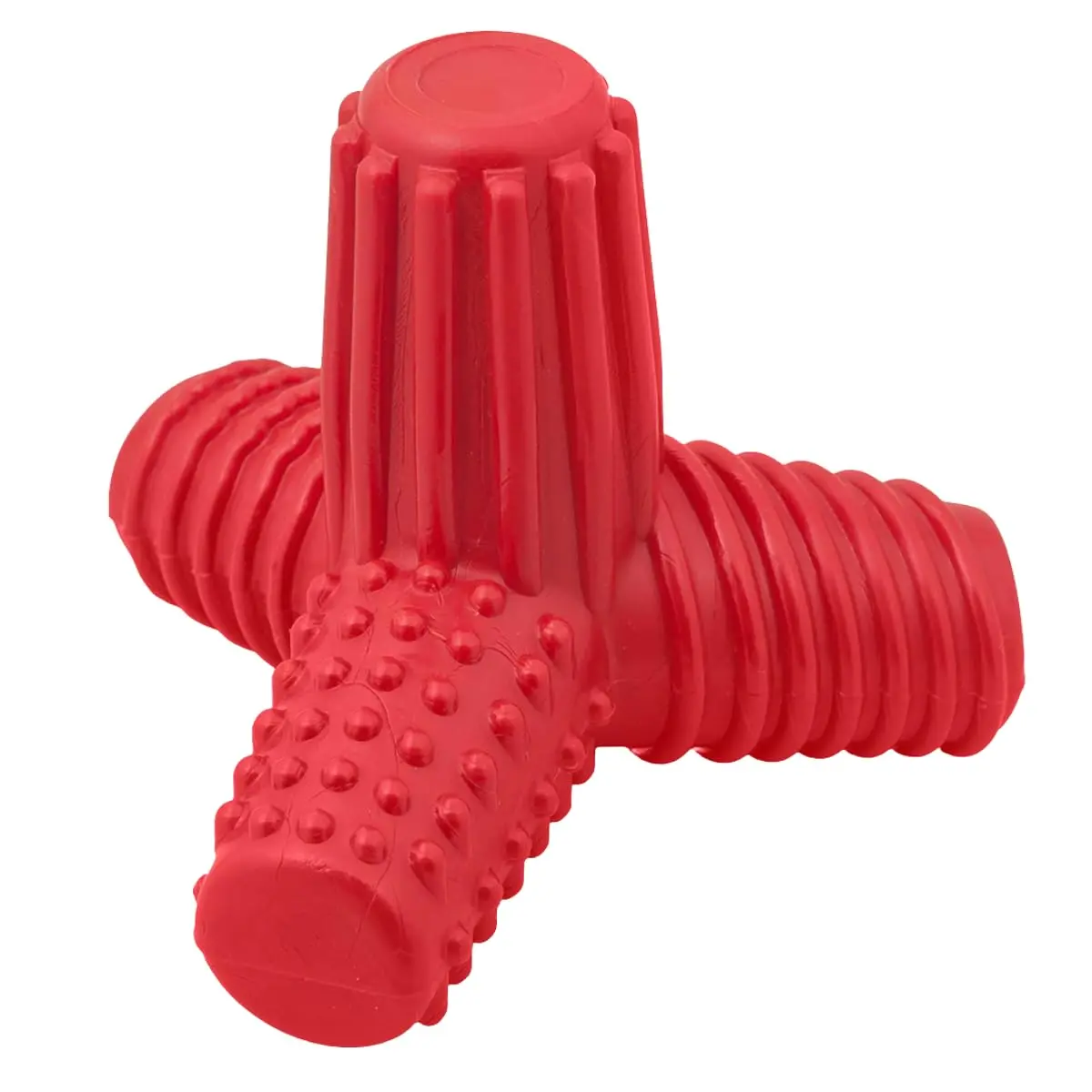 Pet Games Mordedor Tridimensional 4 Dogs Nylon Vermelho Tamanho G Para Cães - 1