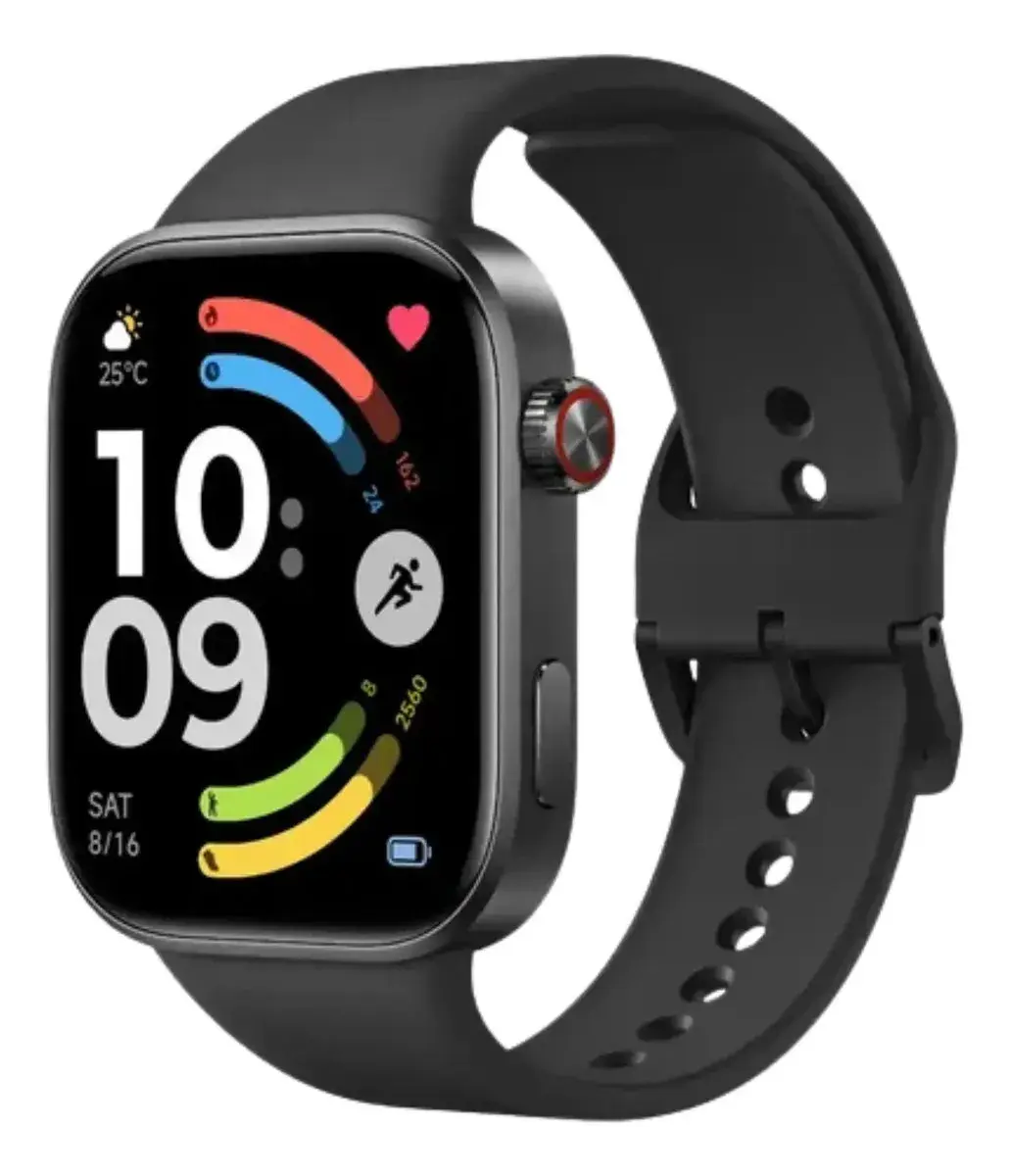 Smartwatch Xiaomi Watch 6 Gps 150 Modos Esportivos Amoled Preto Mesh