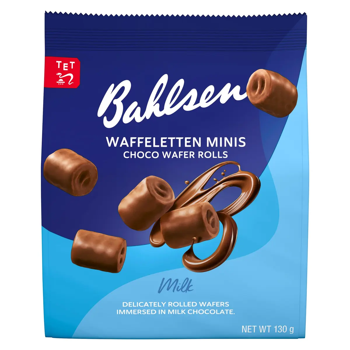 Biscoito Alemão Bahlsen Waffeletten Minis 130 G