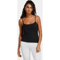 Regata Feminina adidas Originals Alças Finas Preta - 1