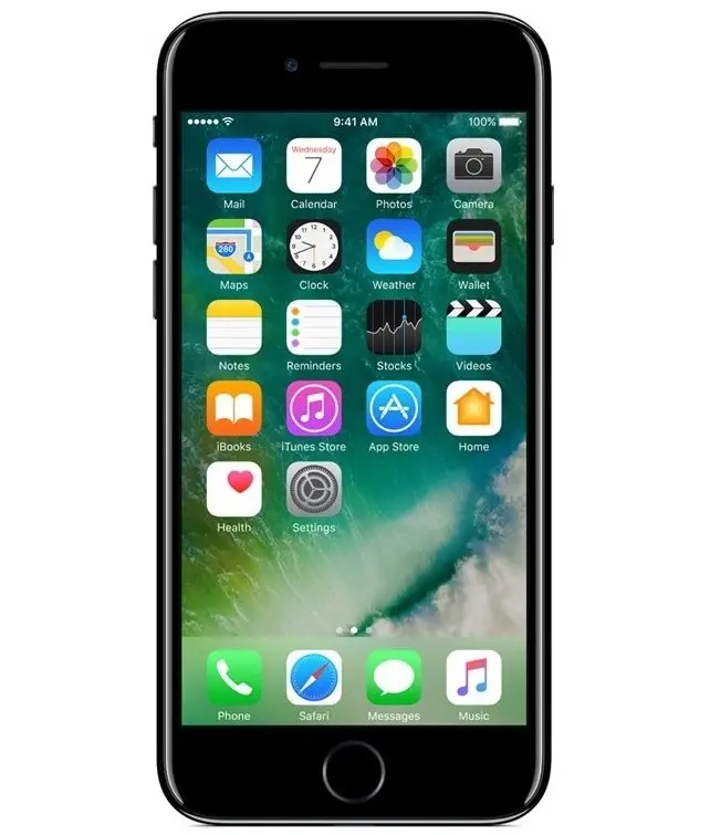 iPhone 7 128GB Preto Brilhante Seminovo Muito Bom - 1