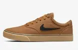 Tênis Nike SB Chron 2 Canvas Unissex - Marrom+Preto - 1