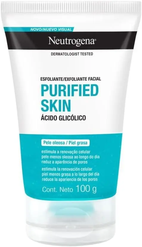 Gel Esfoliante Facial Neutrogena Purified Skin, 100g