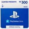 Gift Card Digital Sony Playstation R$300 - 1