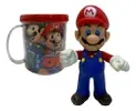 Boneco Super Mario Bros Nintendo Kart + Caneca Personalizada - 1
