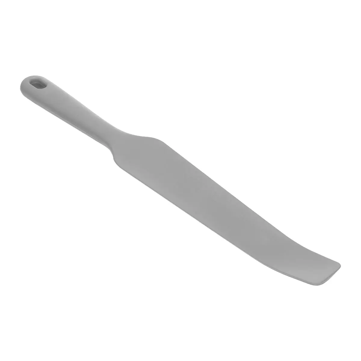 LYOR - Espátula para Liquidificador 32cm x 4,5cm Cinza Silicone - 1
