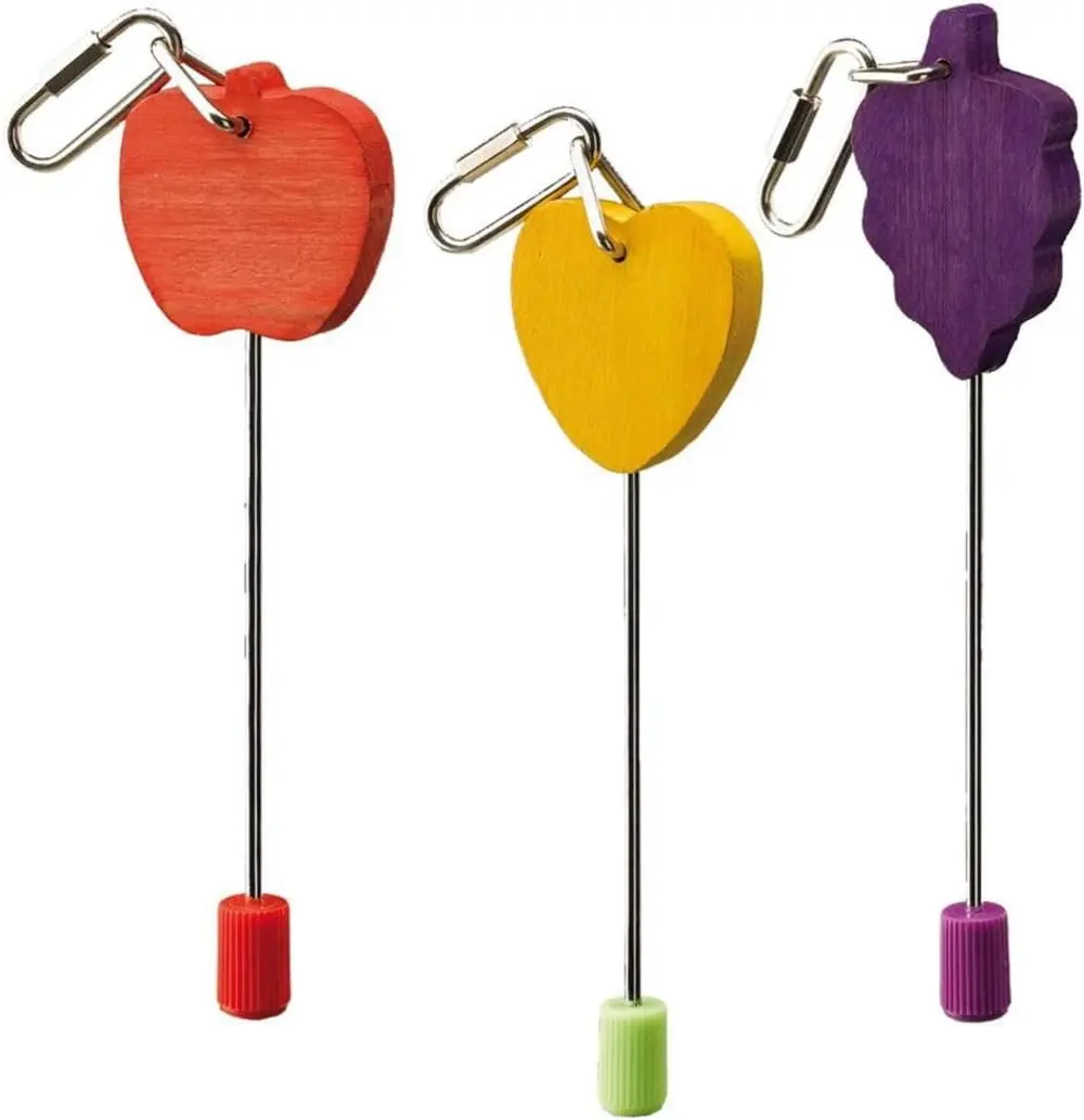 Suporte para Frutas para Pássaros Ferplast Pa 4328, 1 Unidade | Madeira e Metal, Sortido