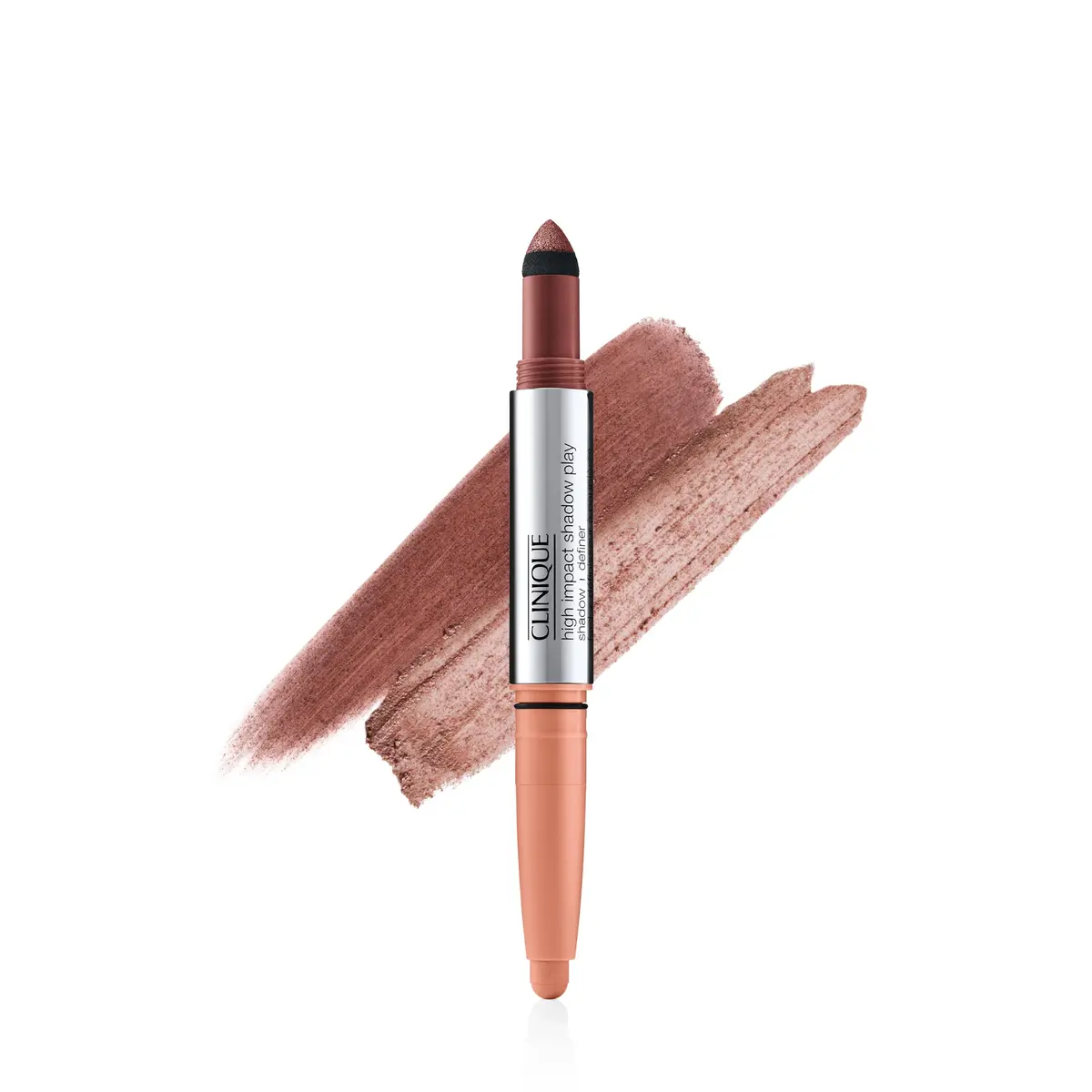 Clinique High Impact Shadow Play Sombra em bastão Definer | Resistente à Água + Seguro para Olhos Sensíveis, Aproveite 12 horas de uso impecável e à prova de vincos, 1,9g