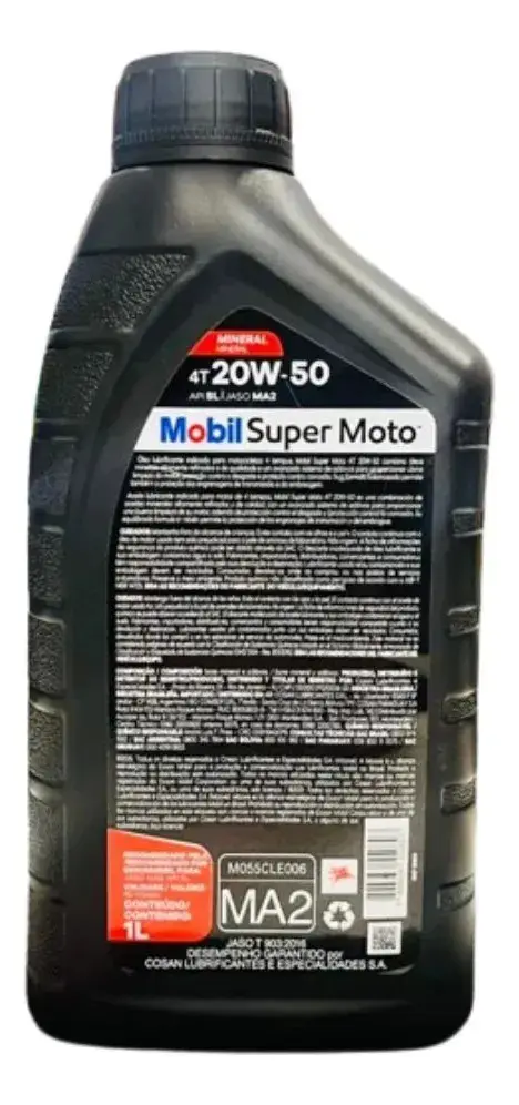 Óleo 20w50 Móbil Mineral 4T Moto thumbnail 3