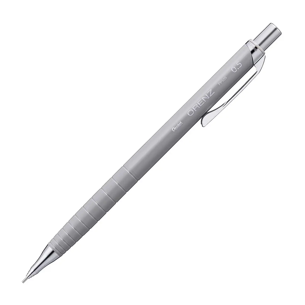 Pentel Lapiseira Técnica Orenz 0.5mm Cinza XPP505-RN - 1
