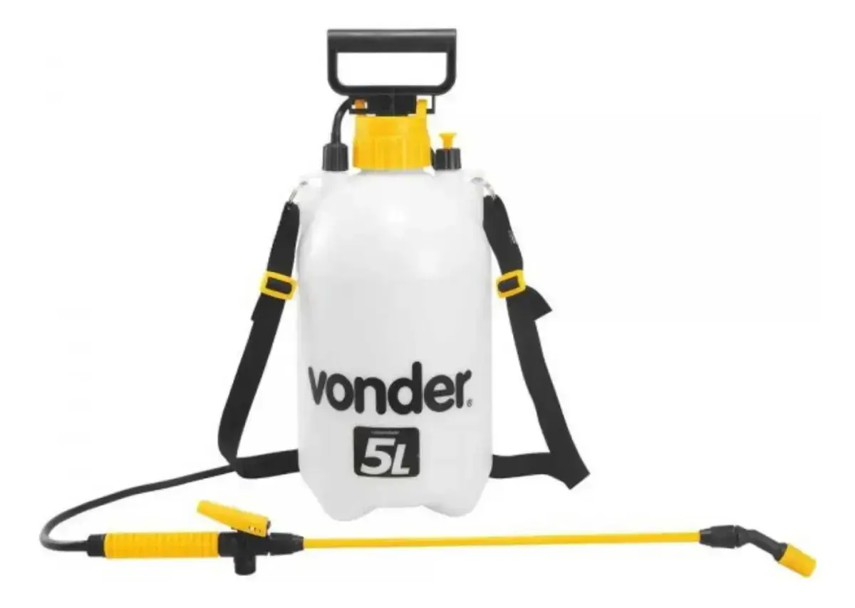 Pulverizador De Veneno E Jardim 5 Litros Vonder Profissional Branco thumbnail 6