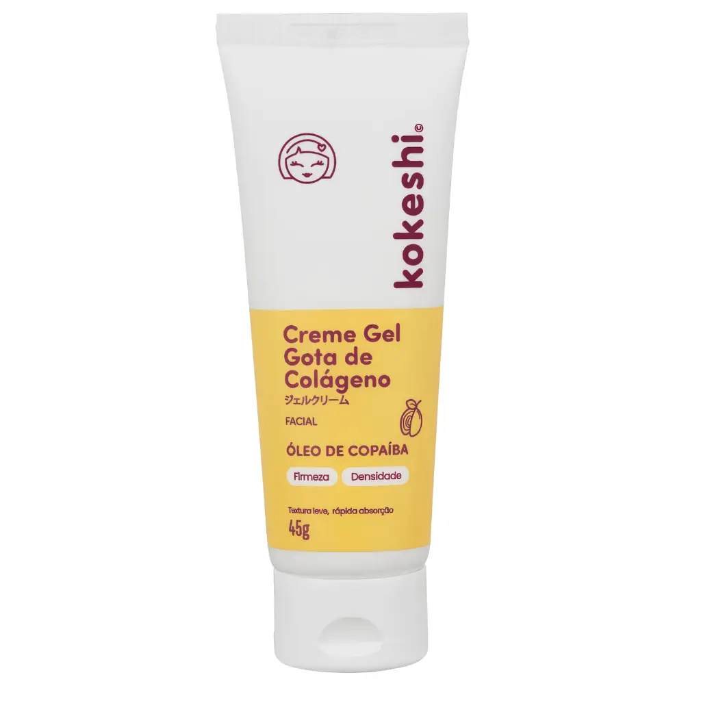 Creme Gel Regenerador Facial Gota de Colágeno Kokeshi 45g - 1