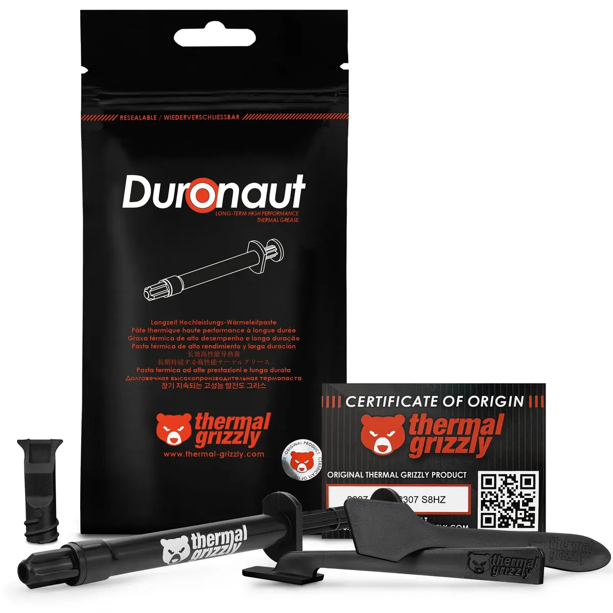 Pasta Térmica Thermal Grizzly Duronaut Seringa 2g TG-D-002-R - 1