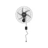 Ventisol Ventilador de Parede Oscilante, Steel, Preto/Prata, 50cm, Bivolt - 1