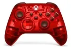 Controle Sem Fio Xbox Series S X One Vermelho Transparente Vermelho - Pulse Cipher - 1
