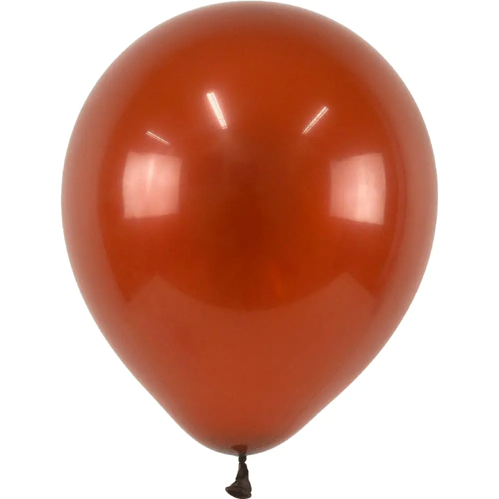Balao Liso 16 Marrom - Embalagem com 10 unidades. - 1