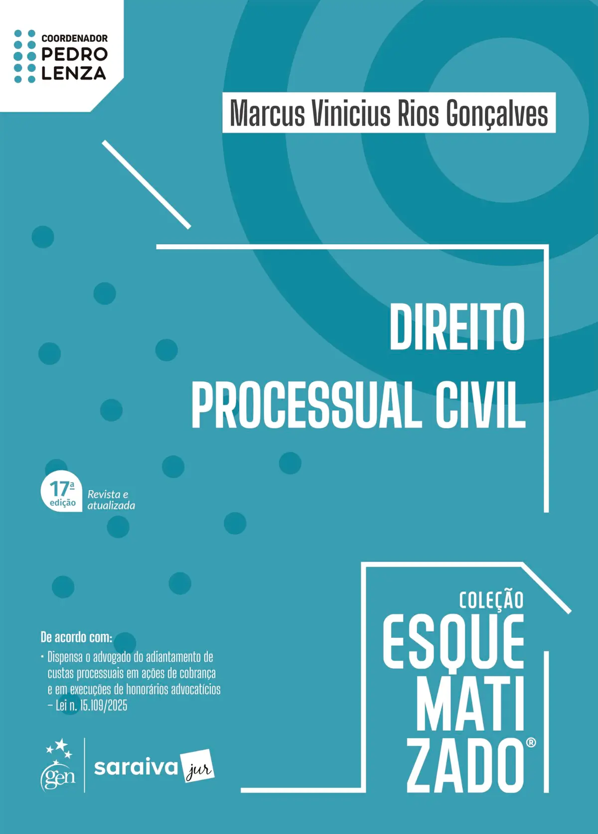 Direito Processual Civil - Coleção Esquematizado - 17ª Edição 2026