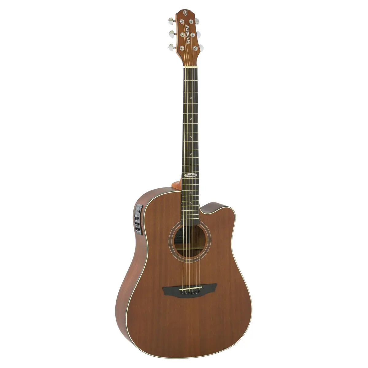 Violão Strinberg SD200C Mgs Folk Eletroacústico Mogno Fosco