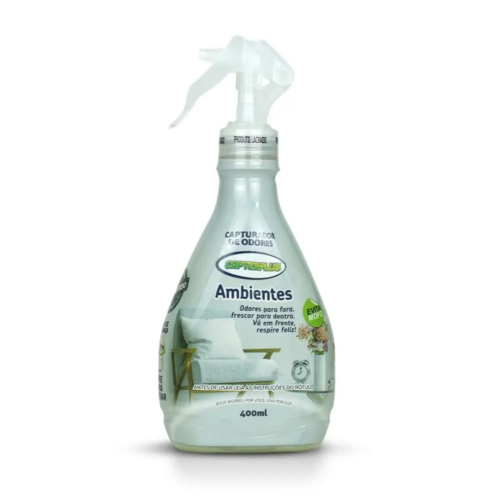 Capturador de Odores Capterplus Ambientes, 400 ml.