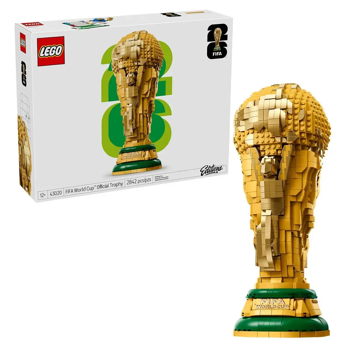 Troféu oficial da Copa do Mundo FIFA LEGO® Editions - 43020 - 1