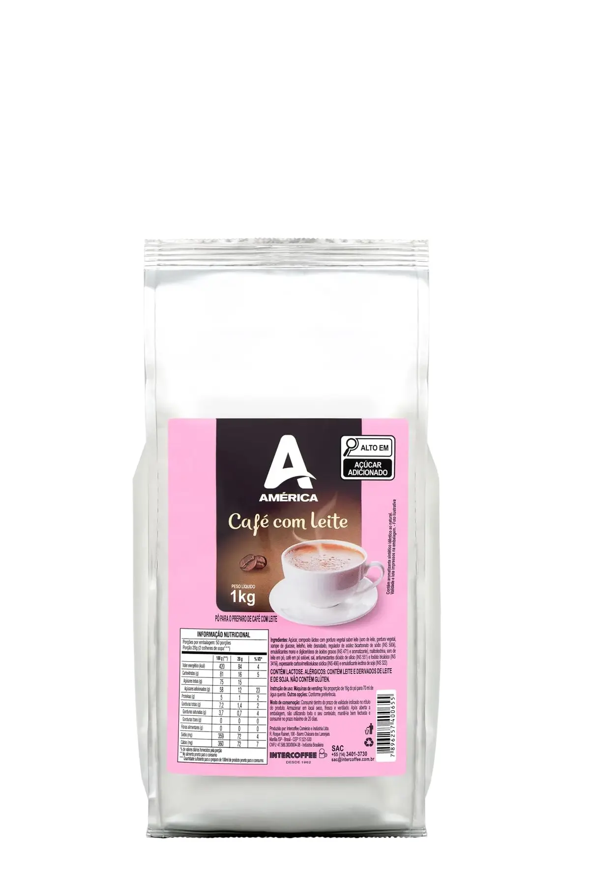 Café com Leite em Pó América 1 Kg