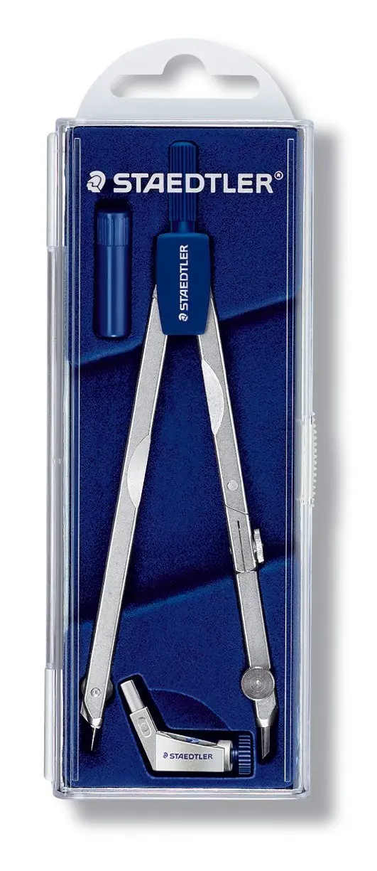 Compasso com Perna Articulada, Staedtler, 558 01, Metal - 1