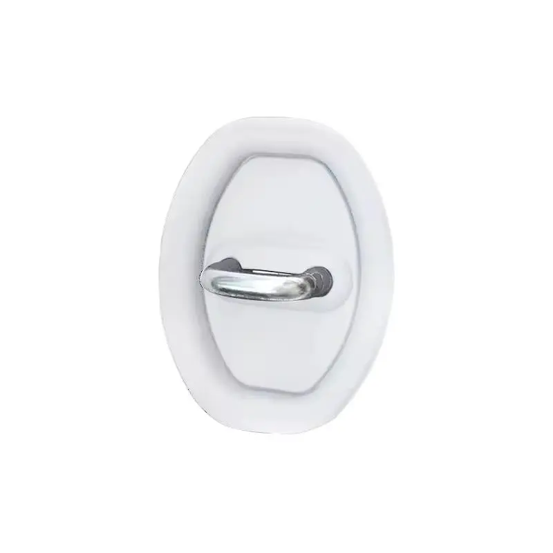 Kit de 4 peças Amortecedor de Borracha Protetor Porta Do Carro Batente Anti Impacto Colisão(BRANCO) - 1