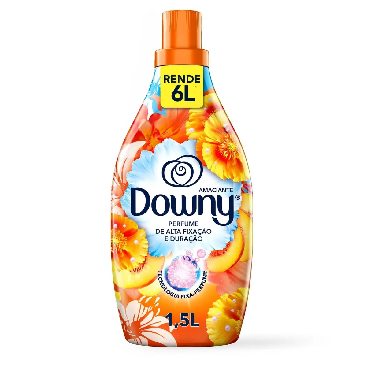 Amaciante Downy Verão Tropical 1.5L Rende 6L