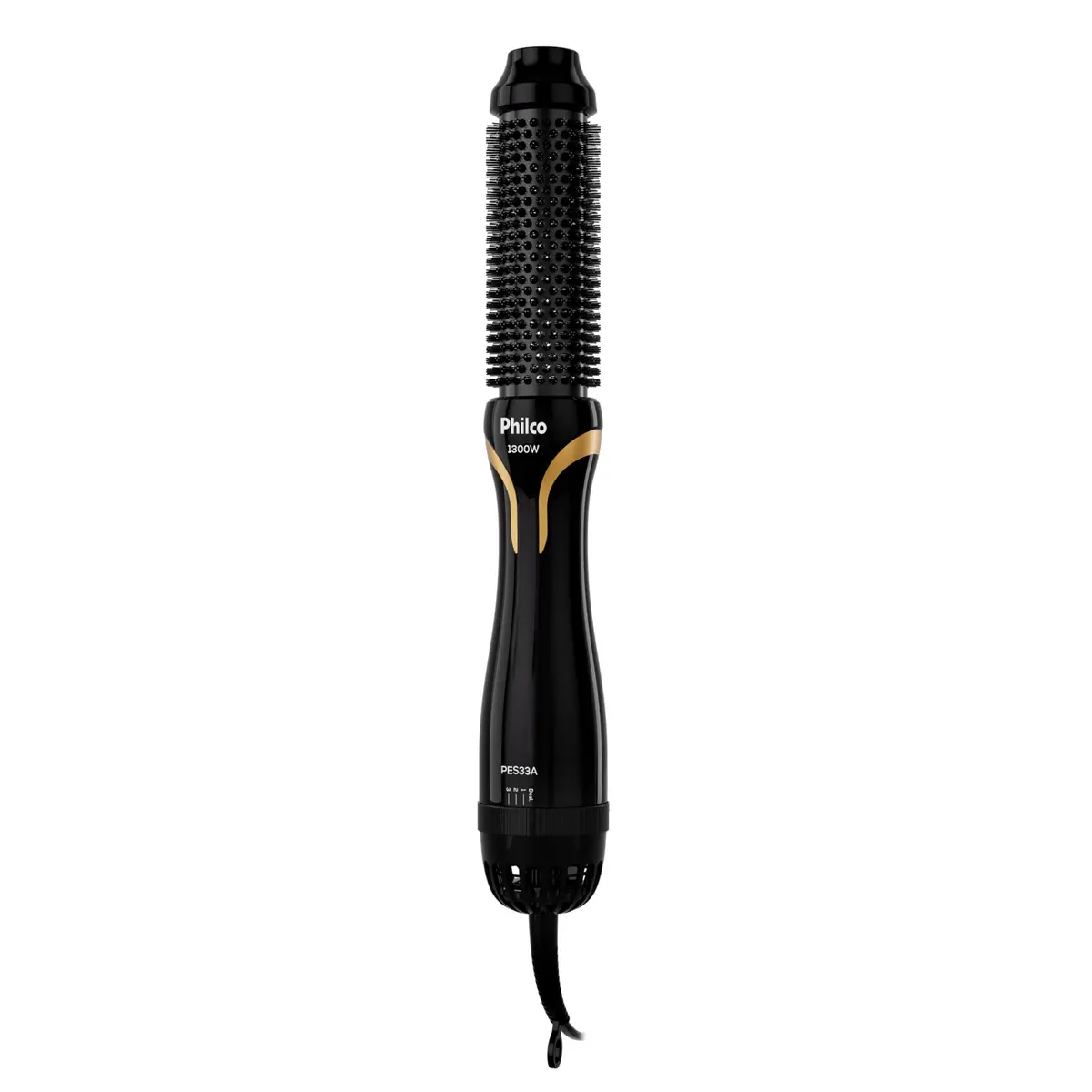 Escova Secadora Philco, Íon Tourmaline, Bivolt, 1300W | Modelo PES33A