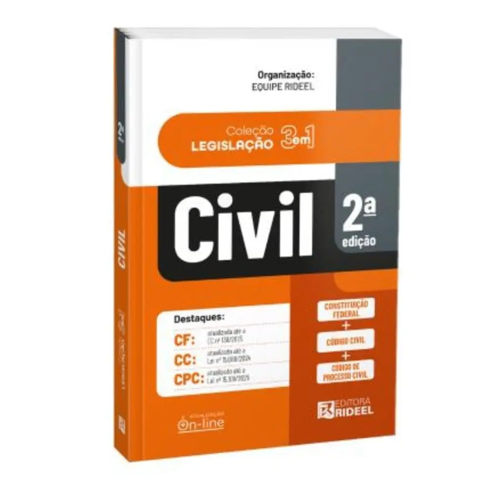 Coleção Legislação 3 em 1 - Civil - 1