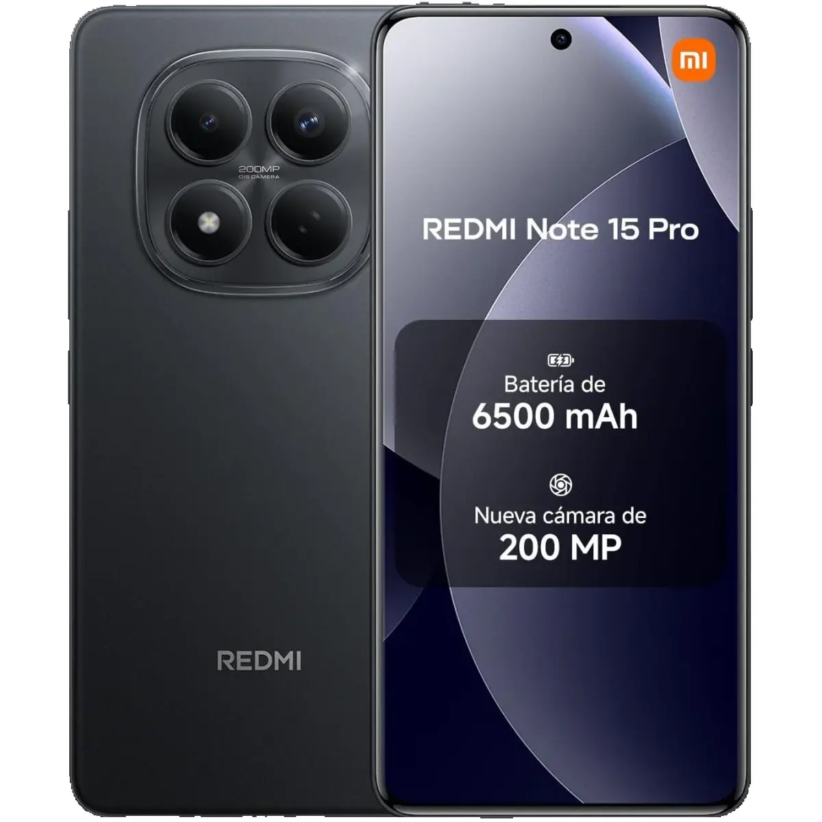 Xiaomi redmi note 15 pro 4g mobile phone free 8gb+256gb / 12gb+512gb, fhd+ 6.77" amoled screen, mediatek helio g200 ultra, 200 mp camera, 6500 mah battery (charger not included) - 1