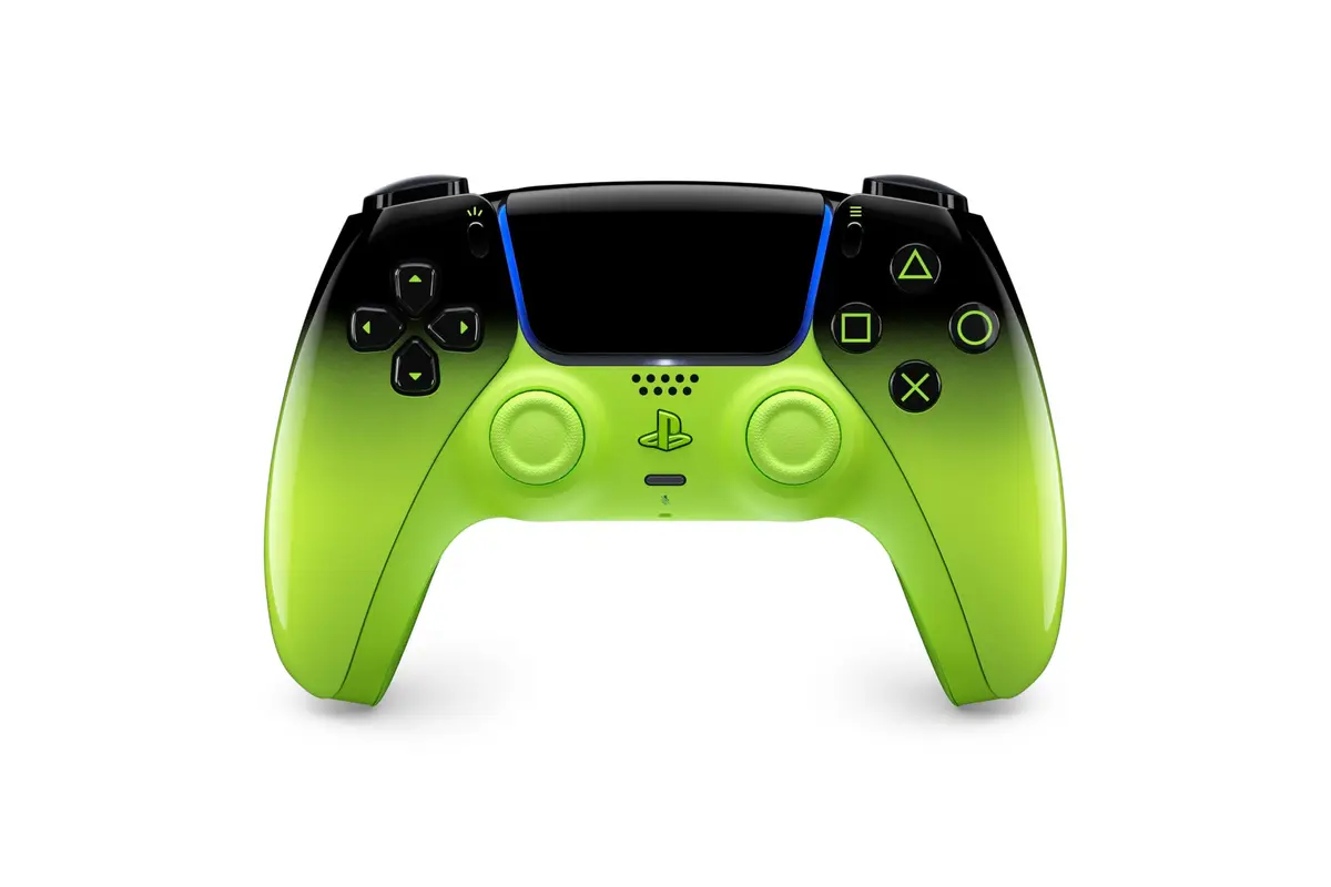 Controle sem fio PlayStation DualSense™ – Remix Green