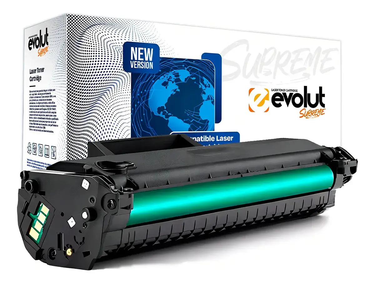 Toner Compatível com HP W1105 105a 1k - Com Chip Tinta Preto Evolut