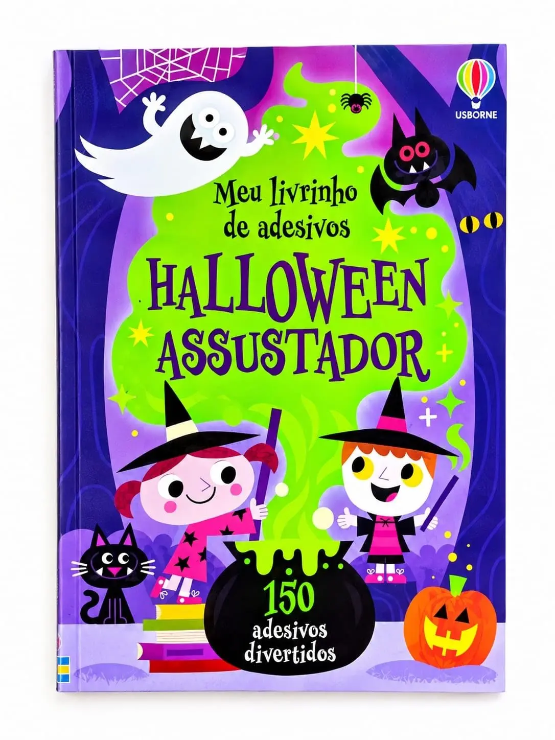 Halloween Assustador: Meu Livrinho De Adesivos