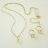 Conjunto Colar e Brinco Menina com Saquinho - 1