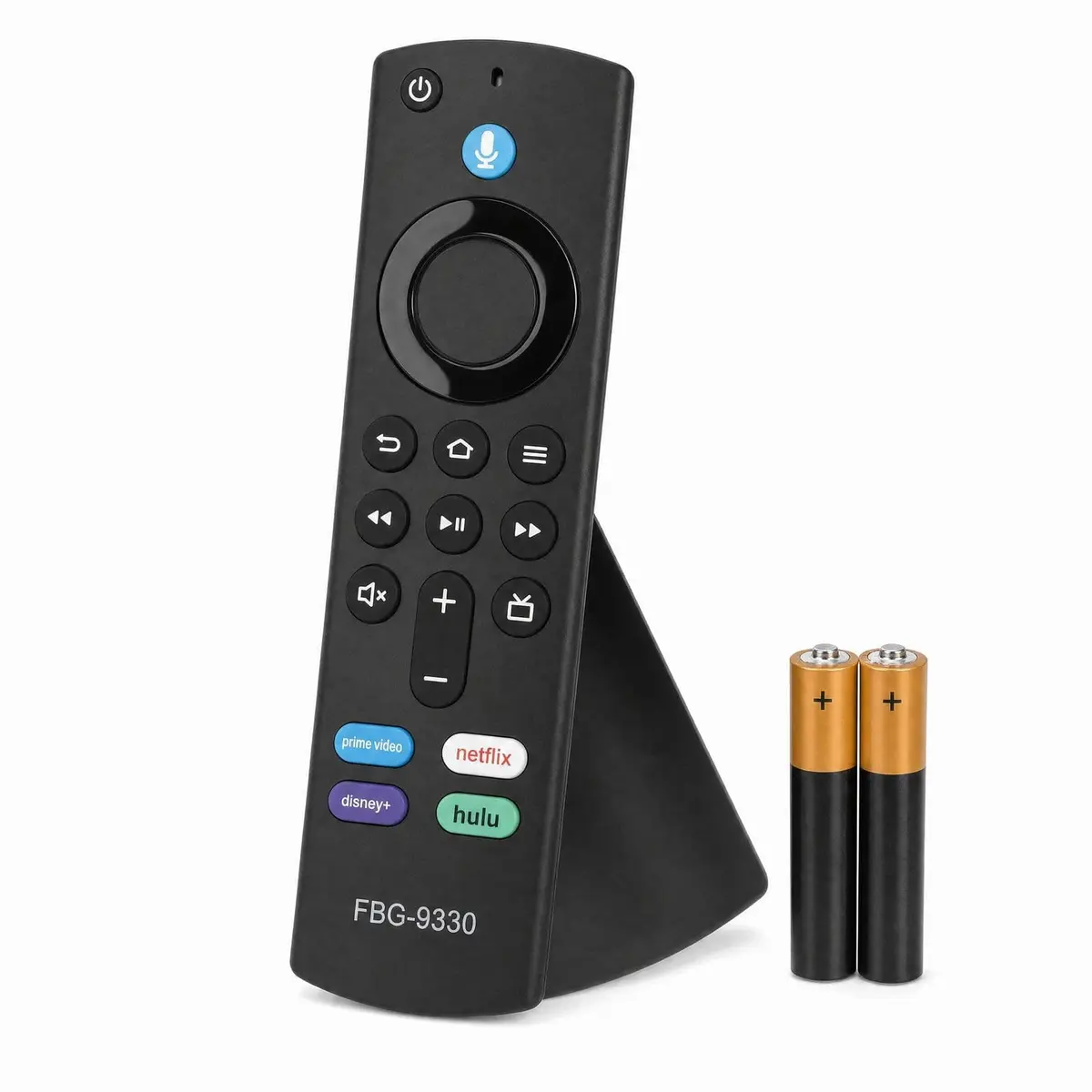 Controle Remoto com Comando de Voz + 2 Pilhas Compatível Com Stick, Stick 4K - Compatível com Modelos Stick Tv - Teclas de Atalho e Funções de Controle de TV - TODOS OS MODELOS