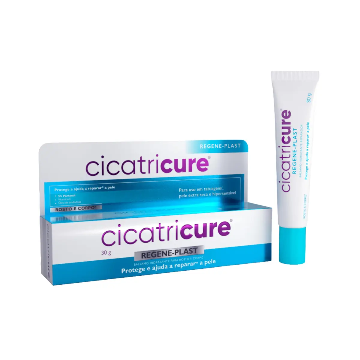 Cicatricure Regeneplast Creme Antissinais 30g - Regenera e Hidrata a Pele - 1