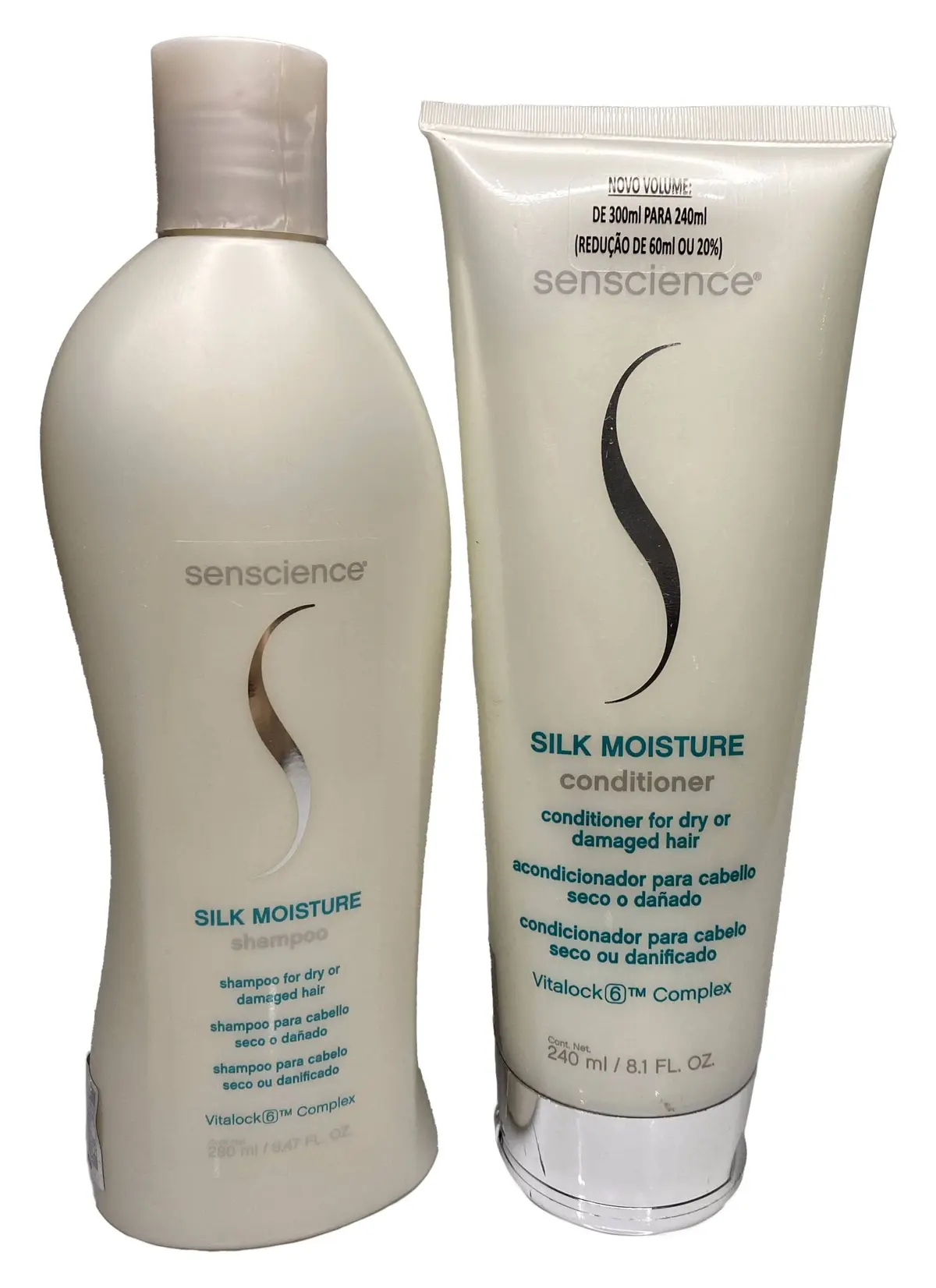 Kit Senscience Liquid Luxury Haircare Silk Moisture (2 Produtos)
