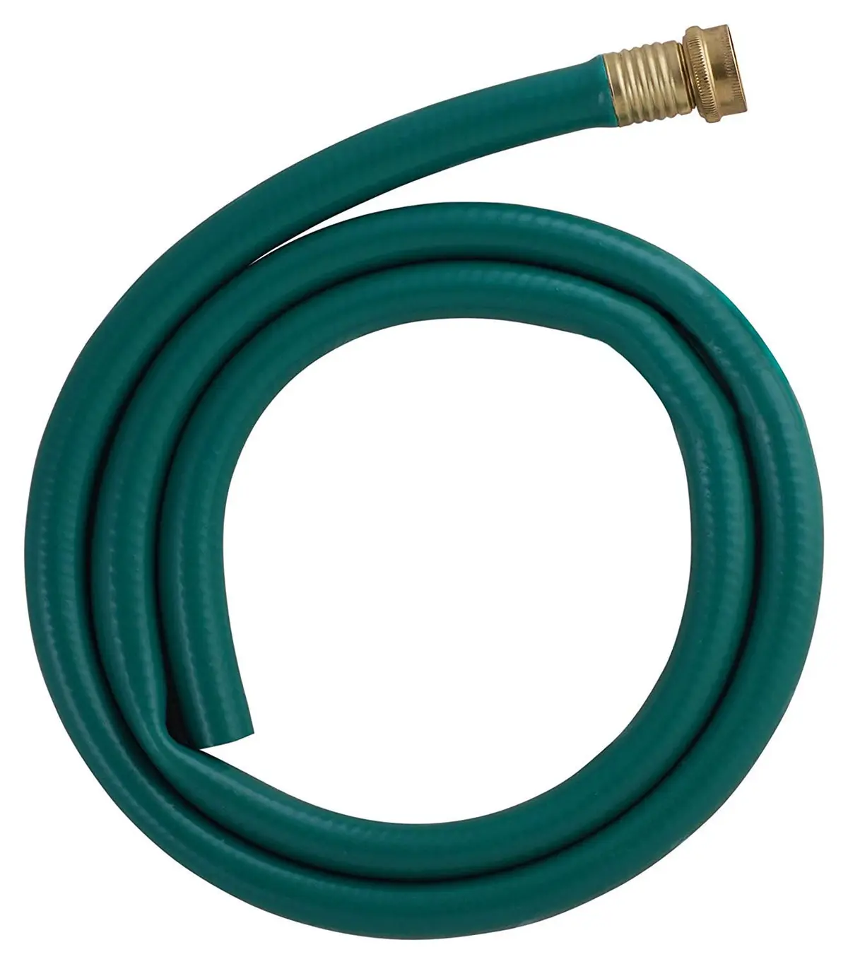 LDR Industries 504 1300 Mangueira de drenagem de jardim, 5 pés, acabamento de borracha verde, 5 m, 5', Green