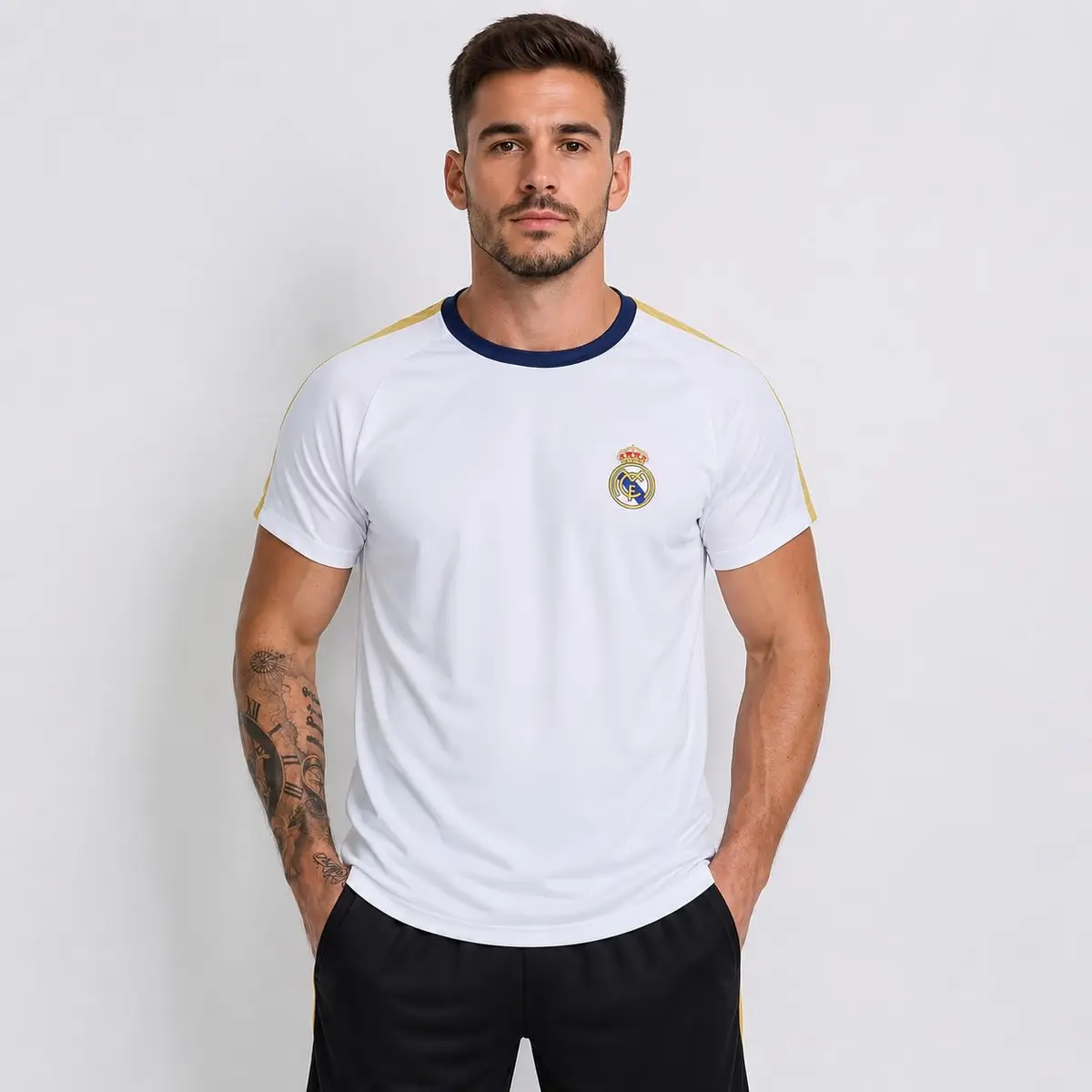 Camiseta Masculina Dry Fit Branco